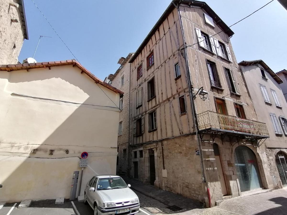 Au Temps D'Antan Lägenhet Villefranche-de-Rouergue Exteriör bild
